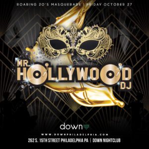Roaring 20's Masquerade: Mr. Hollywood DJ